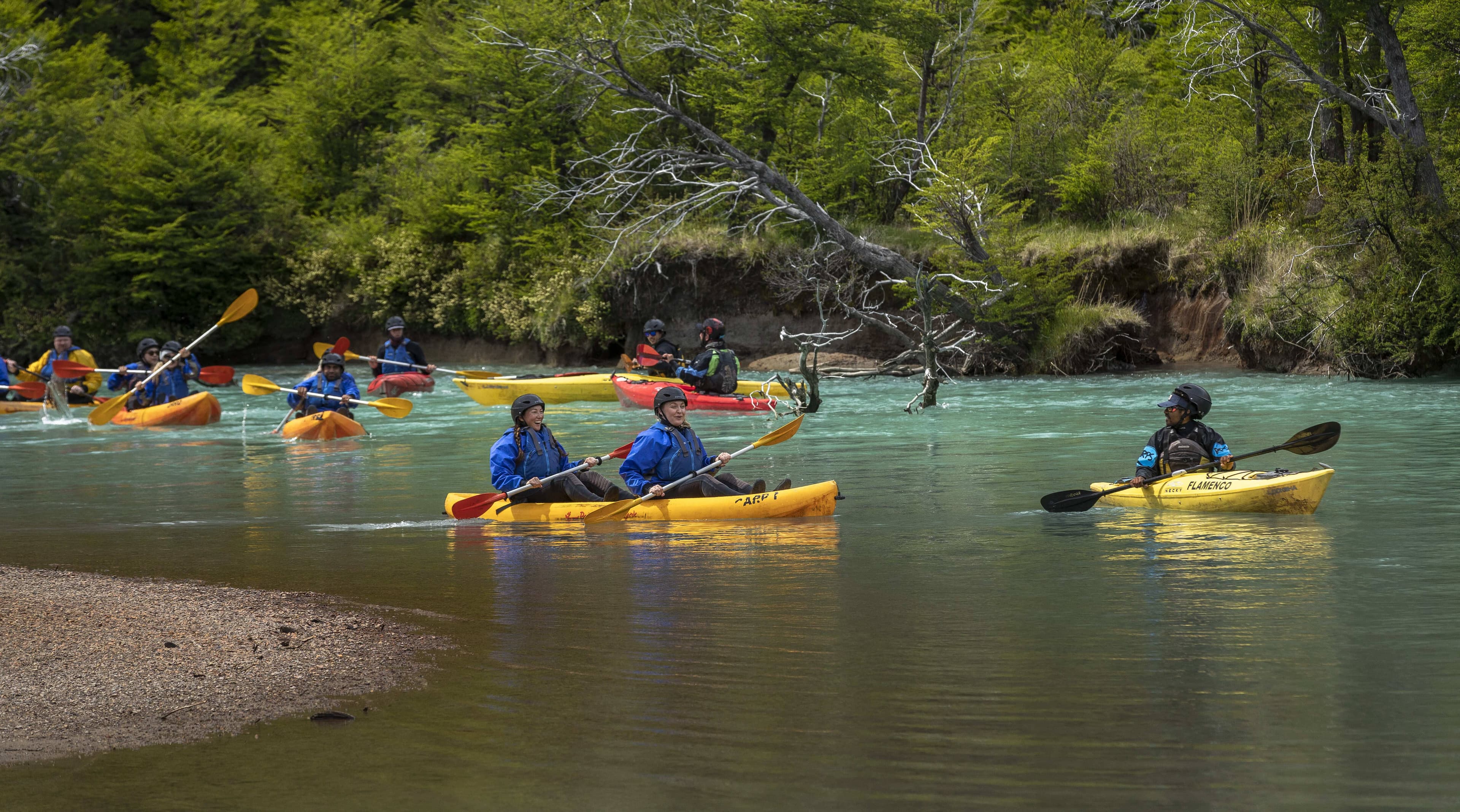 Kayak Río de las Vueltas